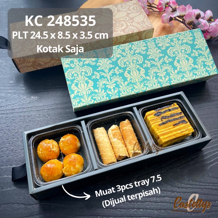 

Kotak Box KC 248535 Kue Kering Nastar Brownies Lebaran Idul Fitri Eid