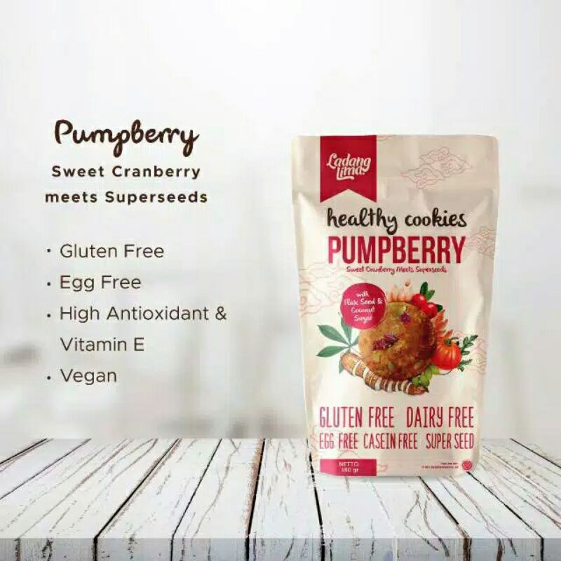 

Cookie Pumberry 180 gr Ladang Lima 32.000