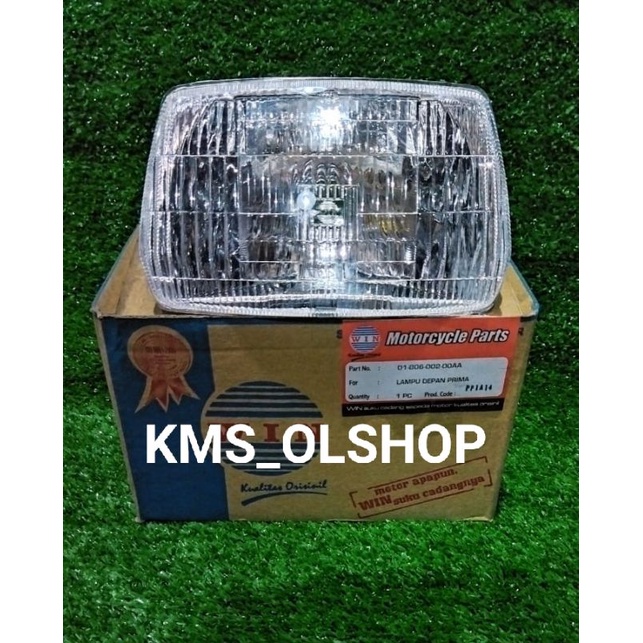 Lampu Depan Prima / Reflector Prima / Head Lamp Prima merk Win