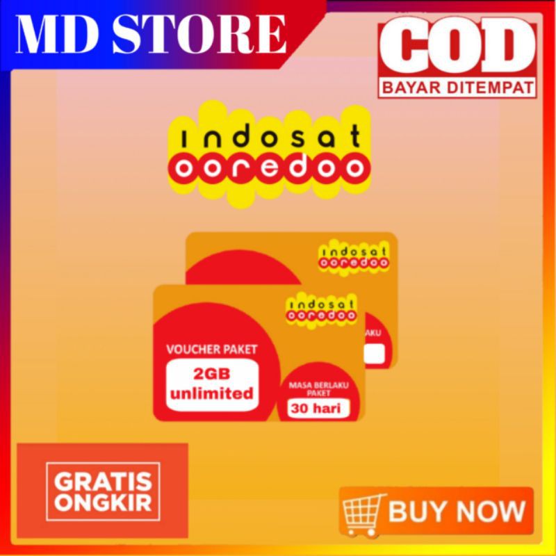 Voucher Data IM3 2GB Unlimited
