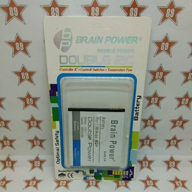 Battery batre Himax M2 plus Brain power