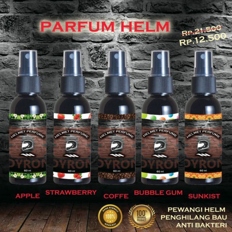 [BIG PROMO] PARFUM HELM ANTI BAU DYRON 60 ml