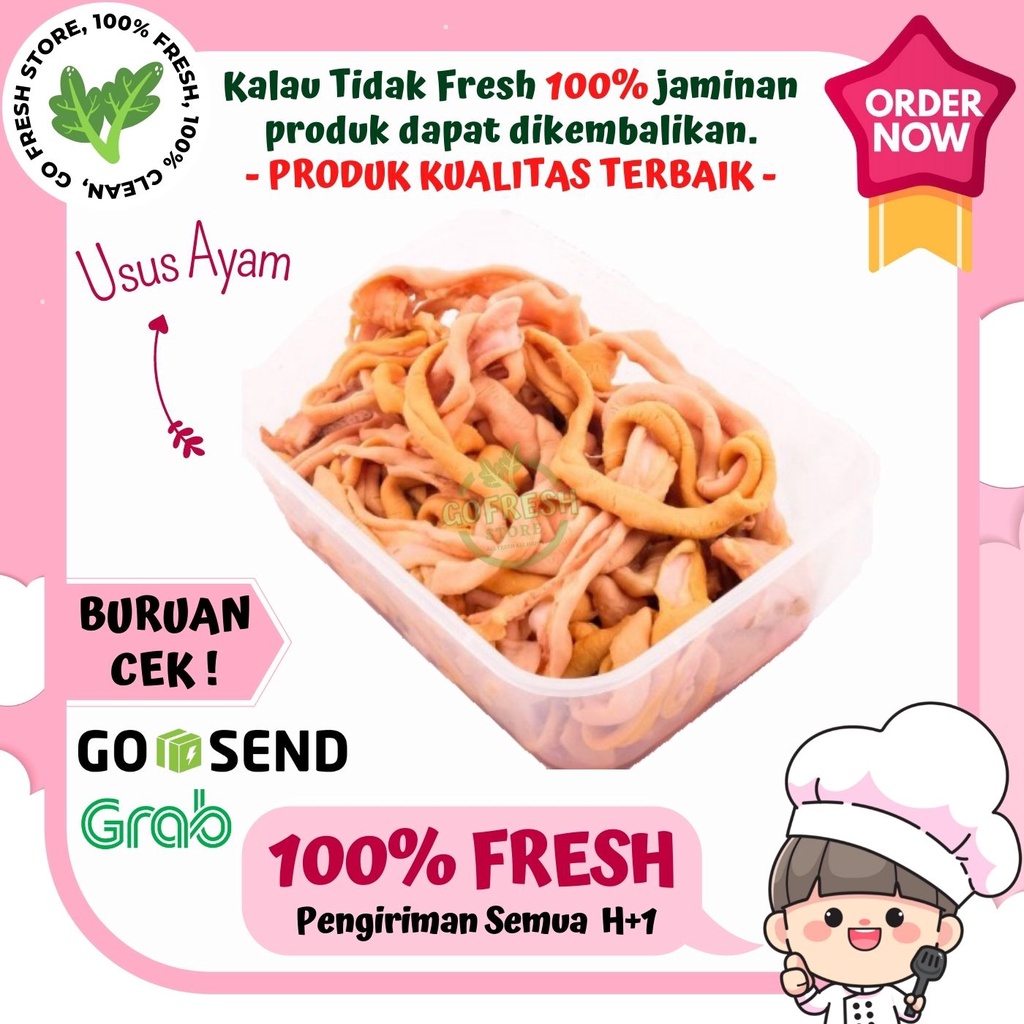 

USUS AYAM SEGAR FRESH MURAH 500 GR