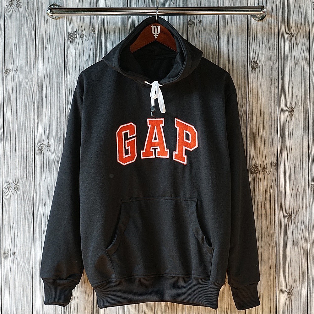 Jaket Hoodie GAP Bordir Terbaru Terlaris Tebal Lembut