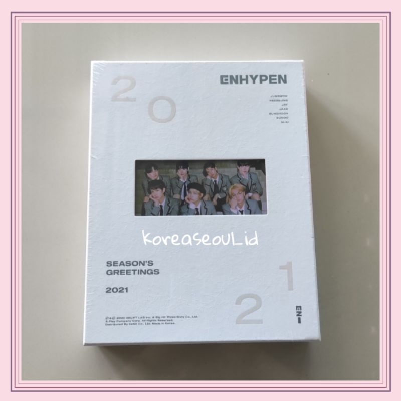 (Pre Order - PO) Enhypen Season Greeting 2021 from Weverse Japan
