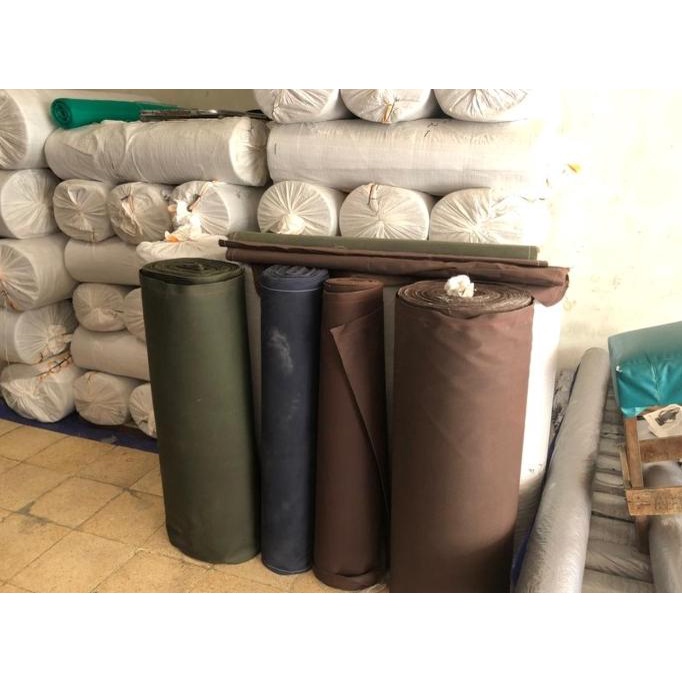 Terpal canvas BIMA (tebal seperti kulit badak) - Putih