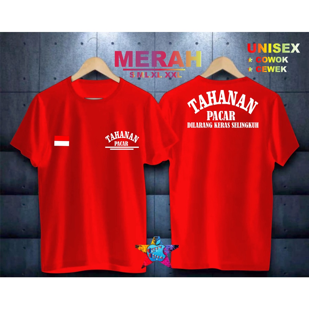 COD/KAOS TAHANAN PACAR/KAOS TERLARIS KUALTAS TERJAMIN/KAOS PRIA DISTRO HIT/KAOS BANDUNG/KAOS KEREN/KAOS MURAH//KAOS DISTRO/KAOS BERGAMBARKAOS DISTRO/KAOS PRIA DAN WANITA/KAOS KATA KATA LUCU/KAOS VIRAL/KAOS PROMO