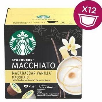 

NESCAFE DOLCE GUSTO STARBUCKS MADAGASCAR VANILLA MACCHIATO