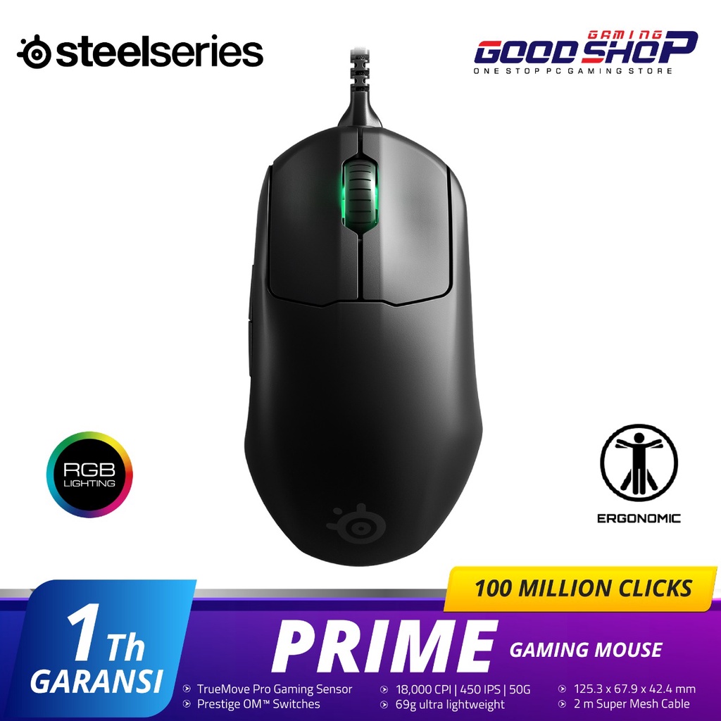 SteelSeries Prime Pro Series - Gaming Mouse