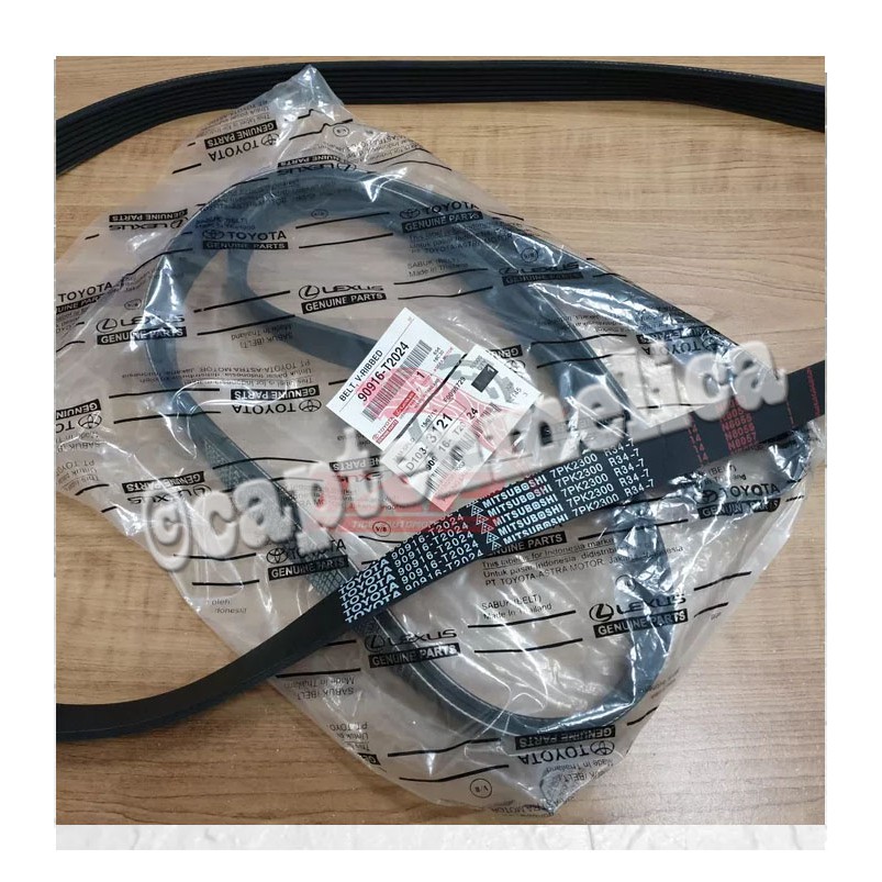 Sabuk tali kipas karet FANBELT TOYOTA Innova Bensin 2006 2007 2008 2009 2010 2011 2012 2013 2014 Fan