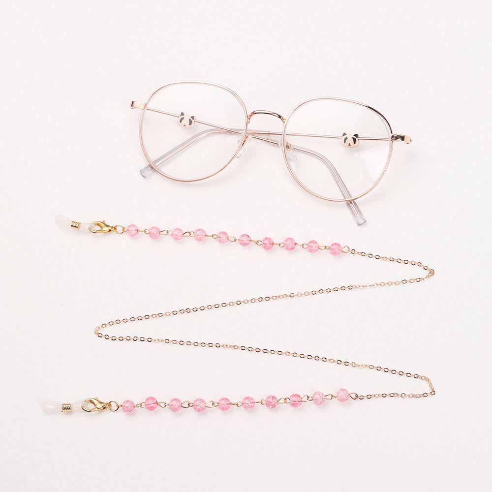 Lily Glasses Chains Fashion Manik-Manik Kaca Anti Hilang Kacamata Baca Tali