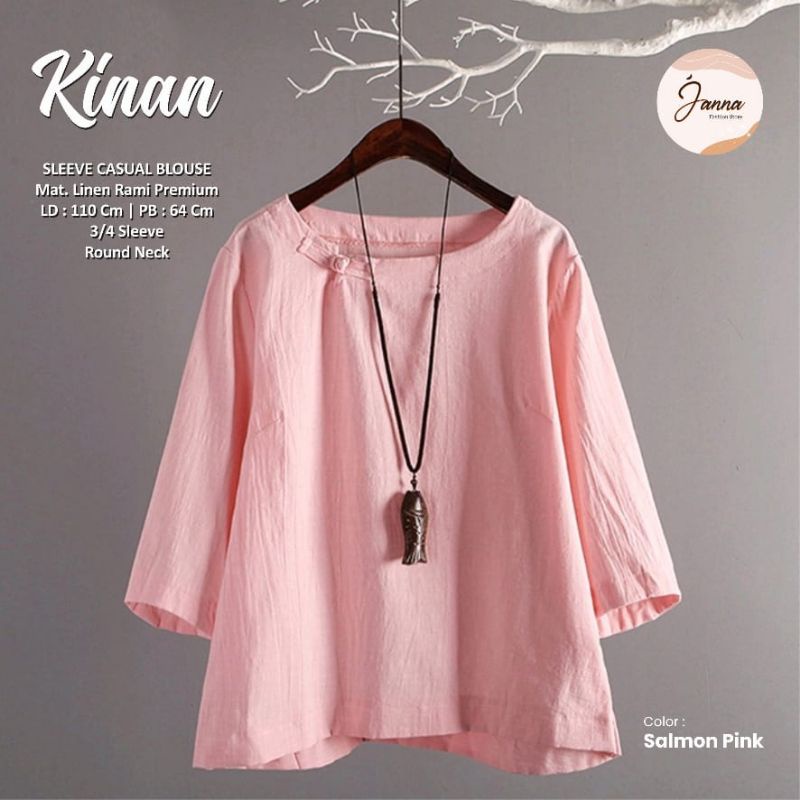 KINAN BLOUSE BAJU WANITA TERBARU BY JANNA