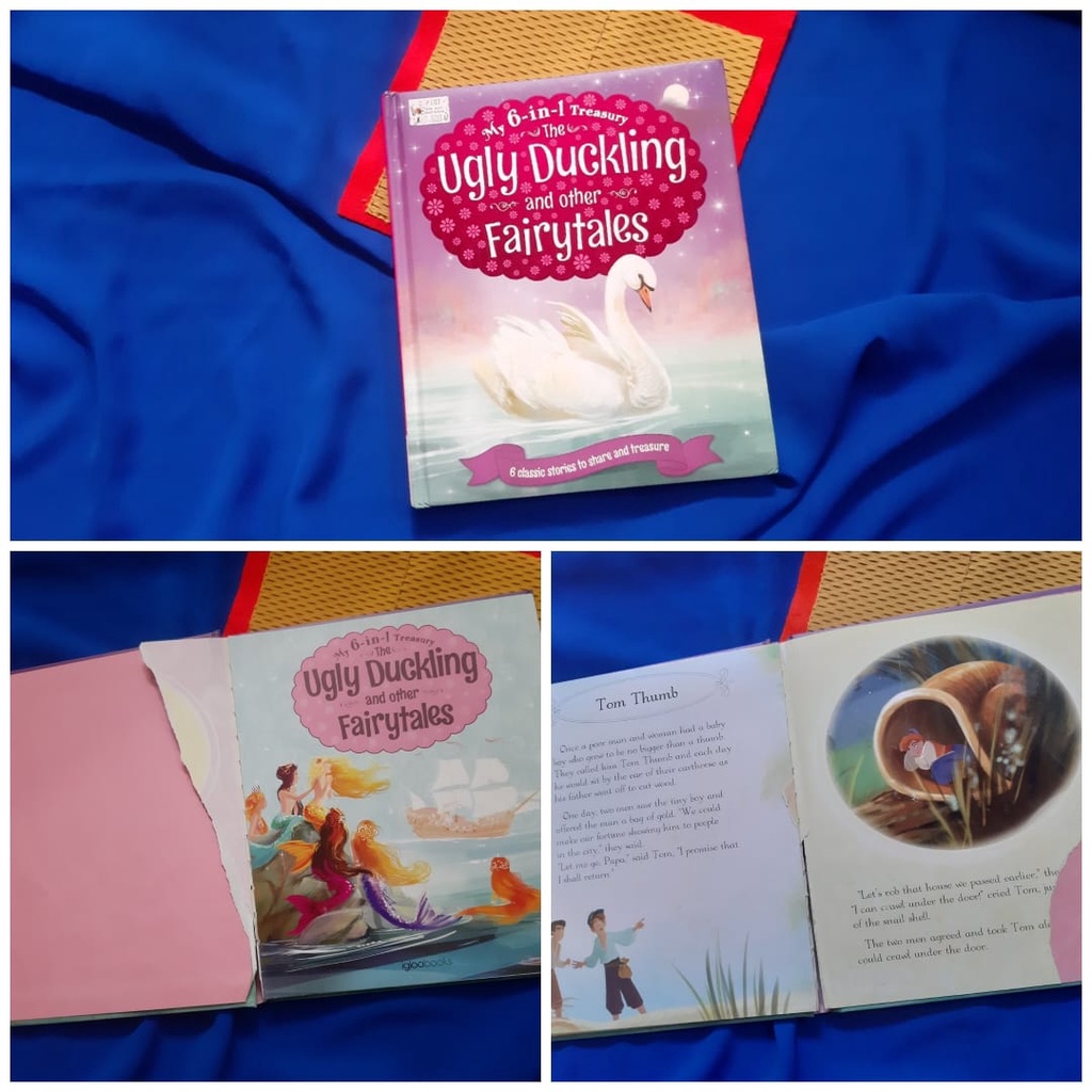 The Ugly Duckling and other Fairytales bahasa Inggris buku anak hc