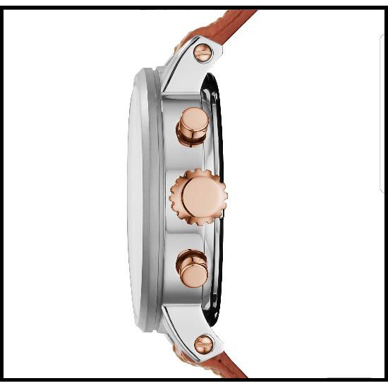 Jam Tangan Wanita Fossil New Boyfriend Brown Es3837 / Es 3837 Original