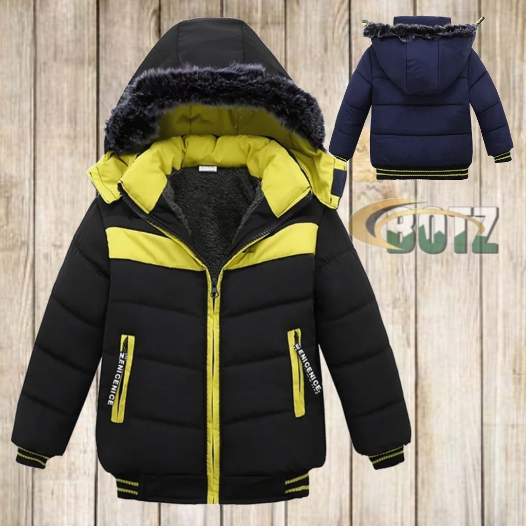 Jaket Bayi Laki-Laki 2021 jaket Musim Dingin Musim Gugur Untuk Anak Laki-Laki Mantel Pakaian Luar Hangat Bertudung Hoody Untuk Pakaian Anak Laki-Laki Jaket  2 3 4 5 6 Tahun Botz Style