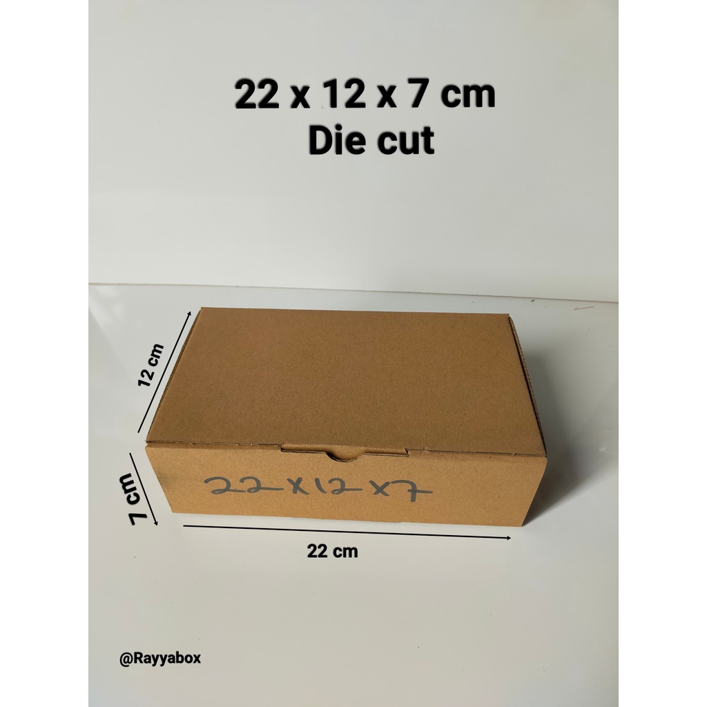 

Kardus box packing uk 22x12x7 cm boxdiecut/kardusmurah/boxpizza/boxhampers