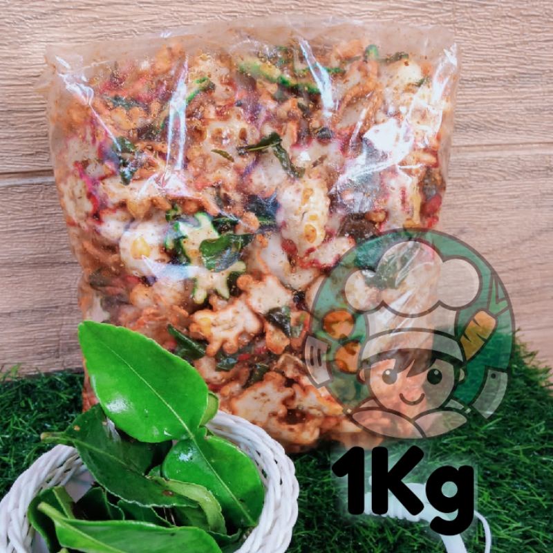 

cemilan KERUPUK BINTANG DAUN JERUK PEDAS ORIGINAL