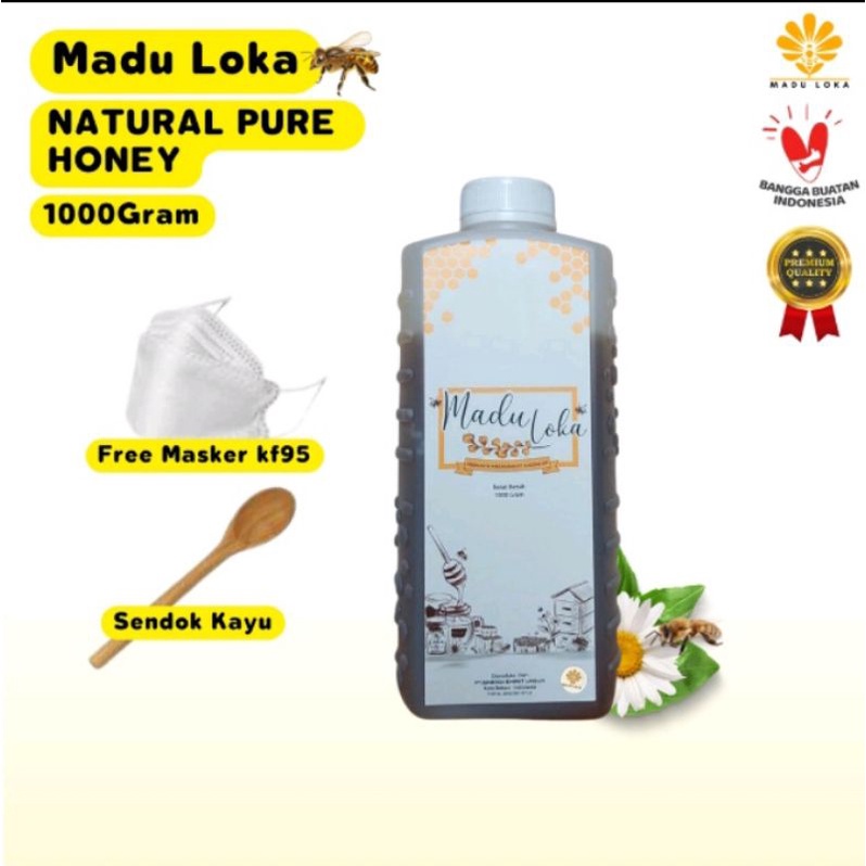 

Madu Asli Natural Pure 1 Kg Loka