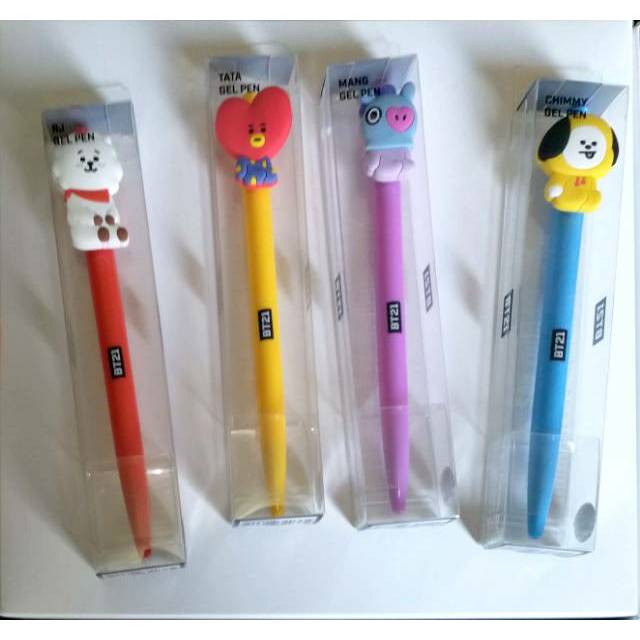 [Ready] Pulpen BT21 Ballpoint (Sitting Down) Official Merchandise Japan