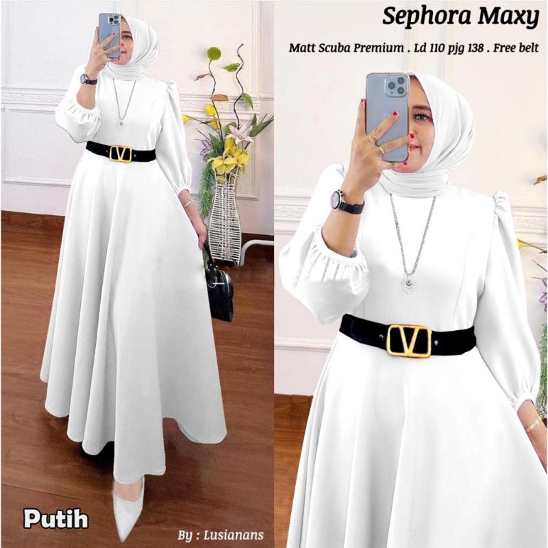 SEPHORA MAXY DRESS BY LUSIANA