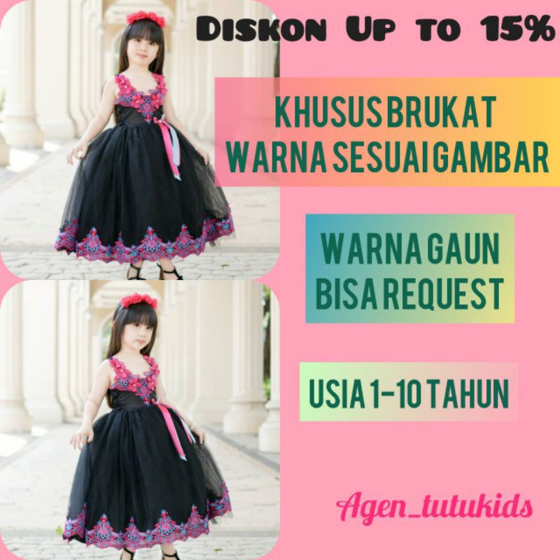 SALE DPMB GAUN PESTA MEWAH BAYI DAN ANAK