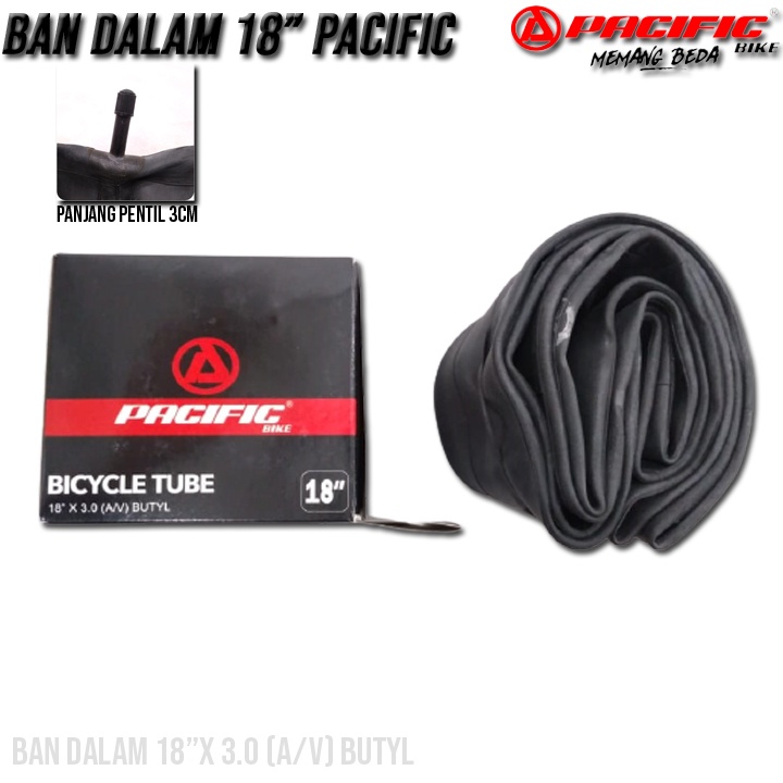 BAN DALAM SEPEDA PACIFIC 18X3.0