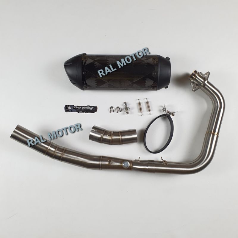 Knalpot Two Brother Kawasaki Ninja 250Fi Full System