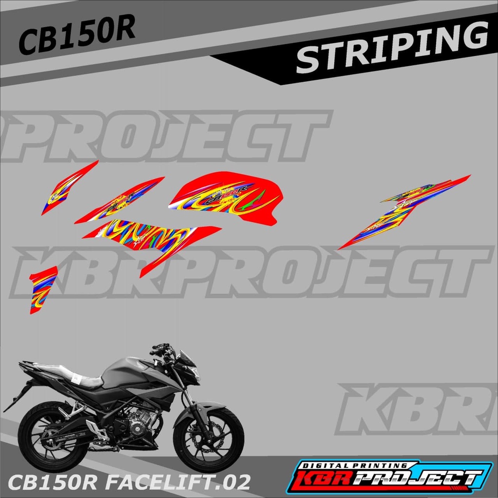 (COD) STRIPING CB 150 R FACELIFT DESIGN.KBR - STRIPING CB 150 R FACELIFT.02