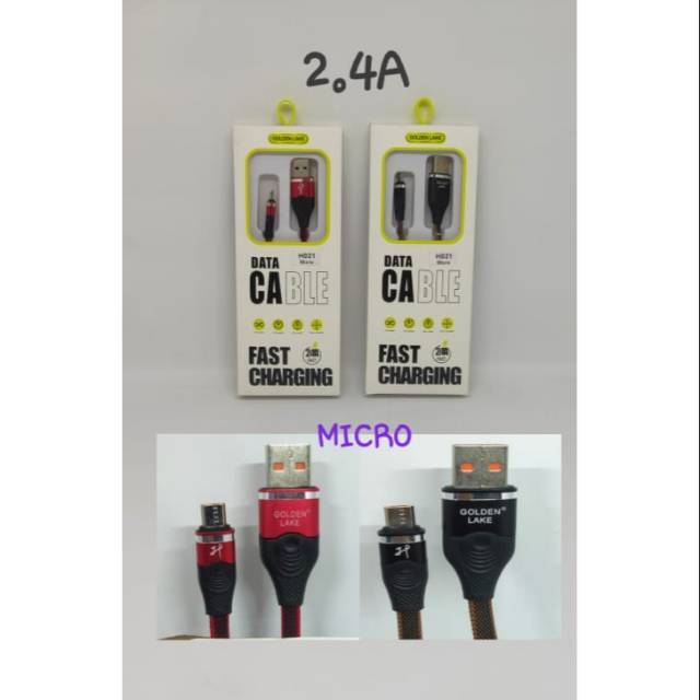 KABEL DATA MICRO 2.4A FAST CHARGING