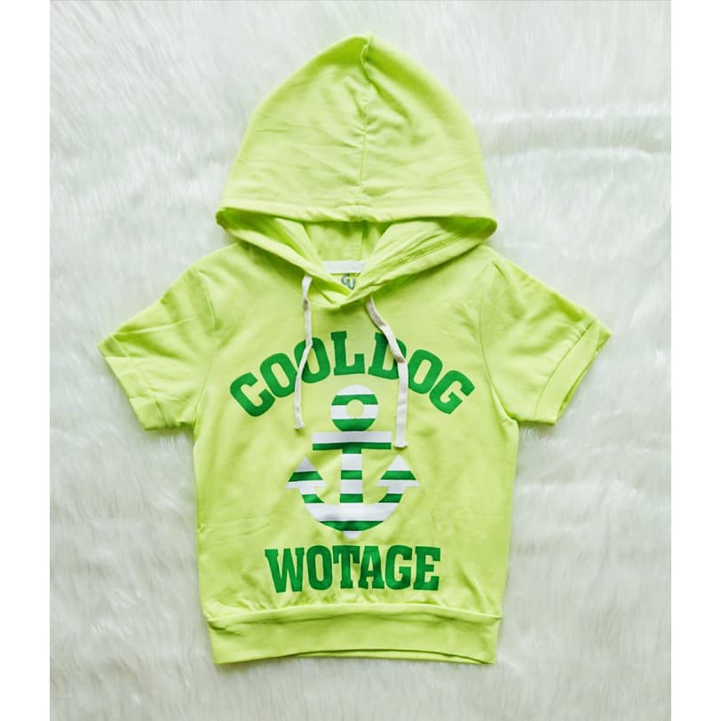 Setelan Anak GW Green Wotage Hoody   Size 95 NH