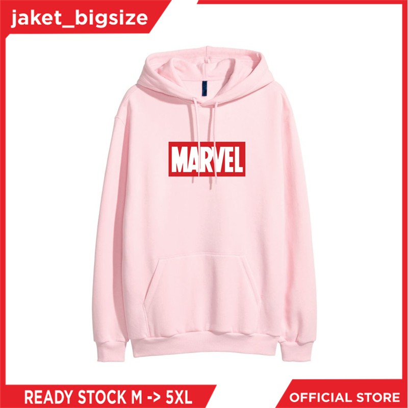 JAKET HOODIE PRIA WANITA MARVEL JUMBO BIGSIZE M L XL XXL XXXL XXXXL XXXXXL PREMIUM MURAH