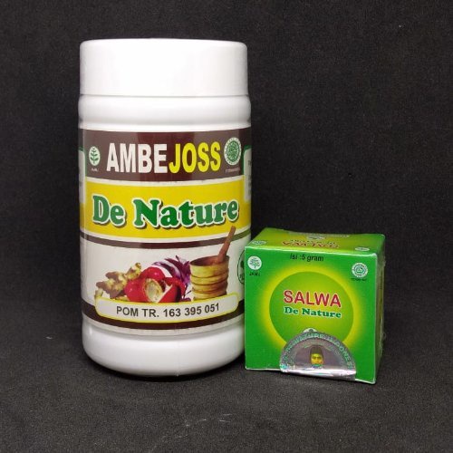 

Herbal Pilihan Obat Wasir Ambeien Herbal DE NATURE KAPSUL AMBEJOSS DAN SALEP SALWA
