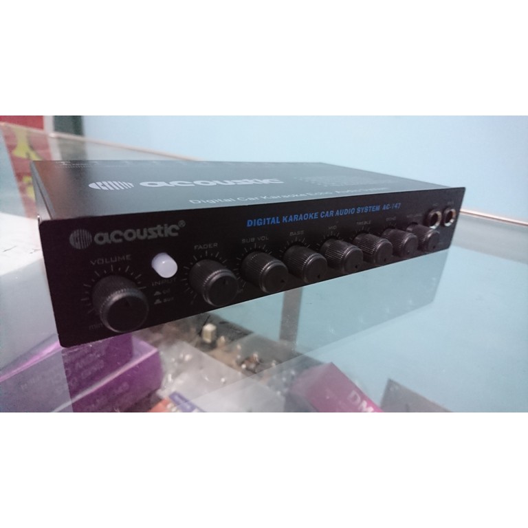 EQUALIZER/pre amp MOBIL ACOUSTIC