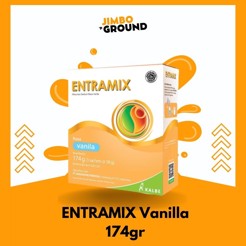 

ENTRAMIX Kalbe Susu Nutrisi - 174 Gram (3 Saset x 58g)