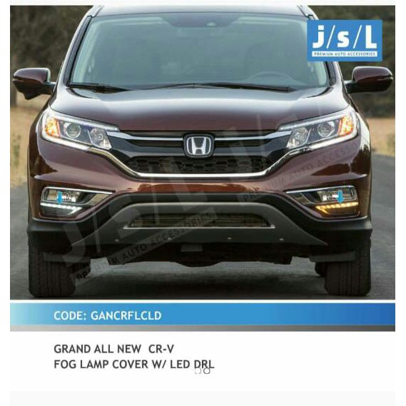 Fog Lamp Cover grand all new CRV DRL with Sein