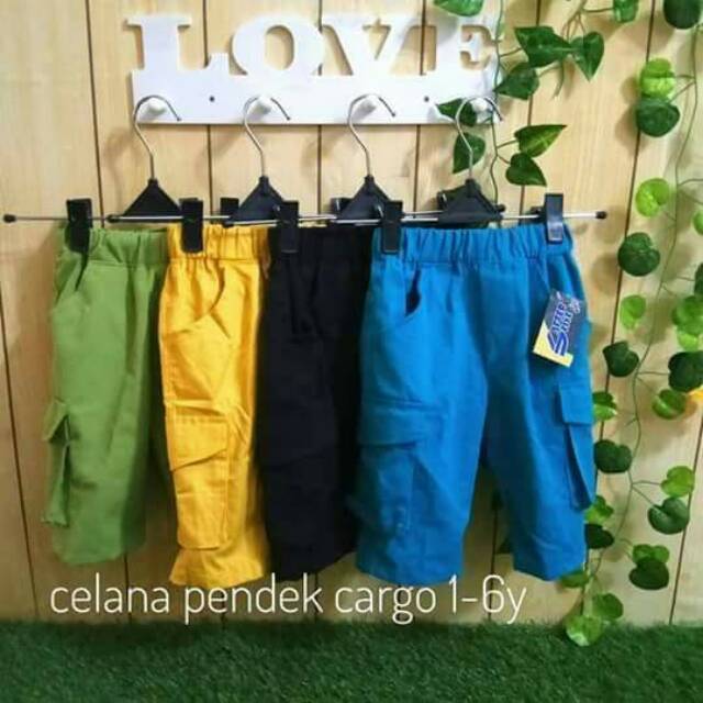 Celana Cargo Pendek Anak