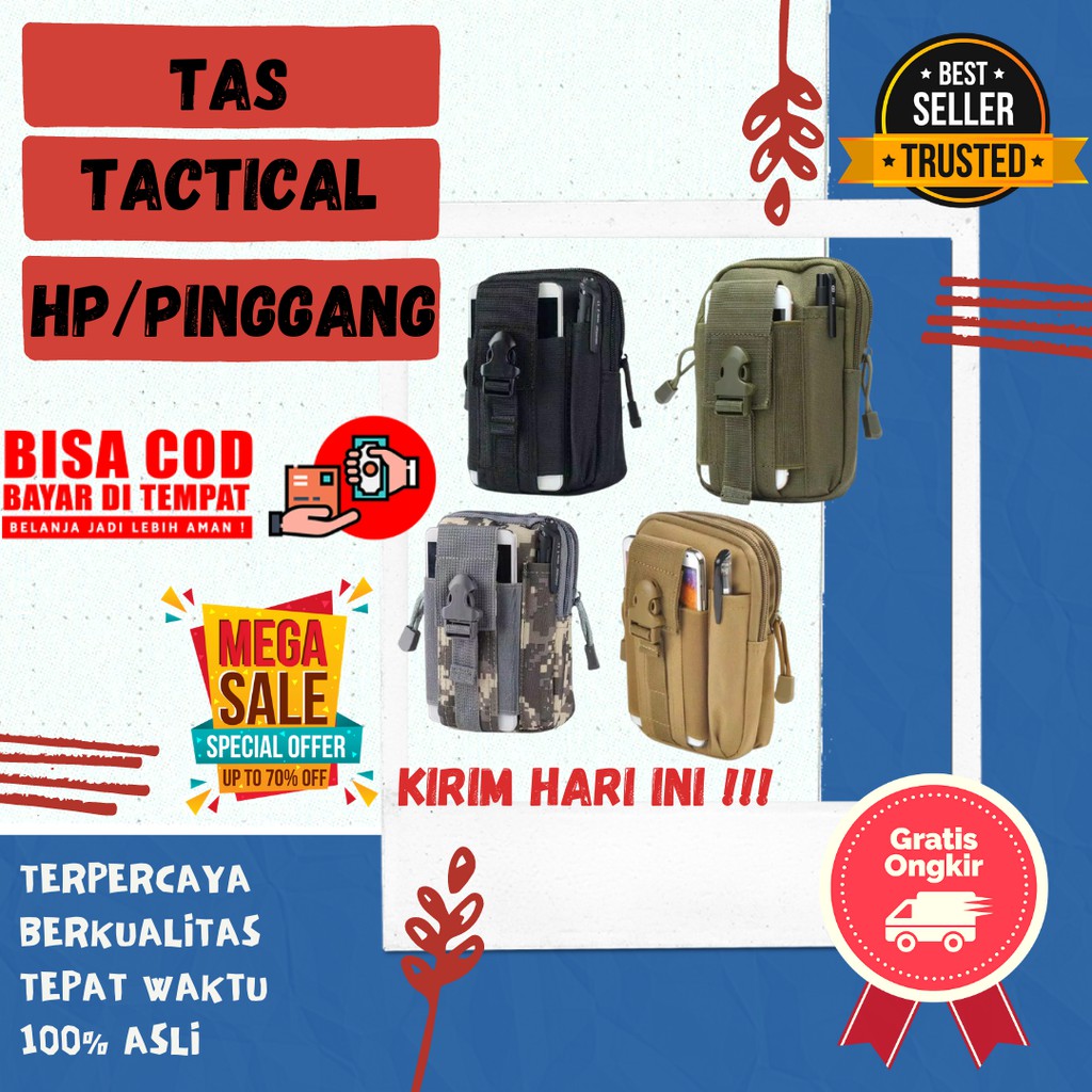 TAS PINGGANG TAS HP TAS TACTICAL