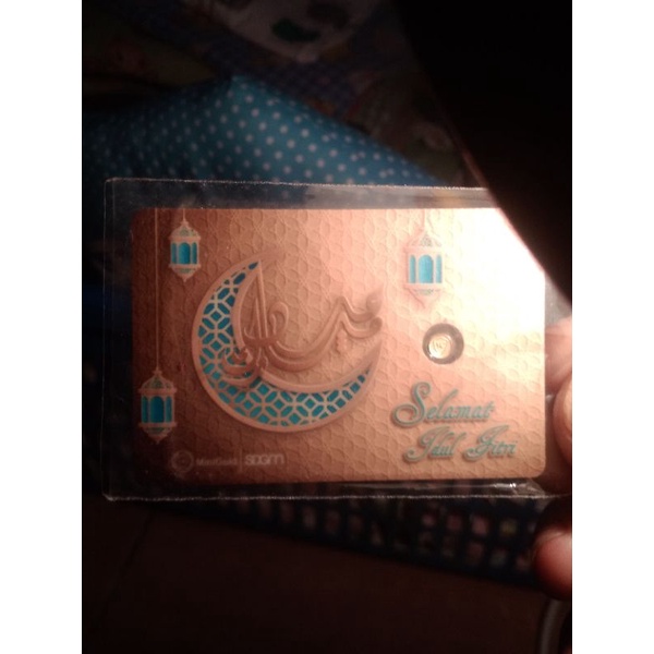 Mini Gold 0.05gram edisi Idul Fitri