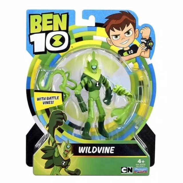 Mainan Anak Ben 10 Wildvine Basic Action Figure