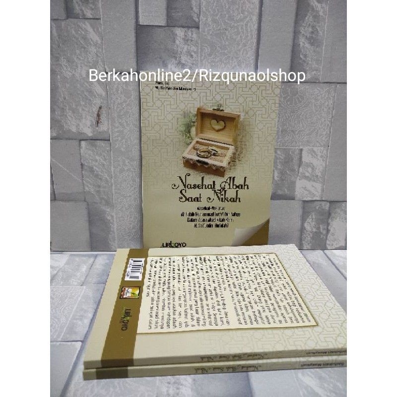 Nasihat abah ketika saat nikah