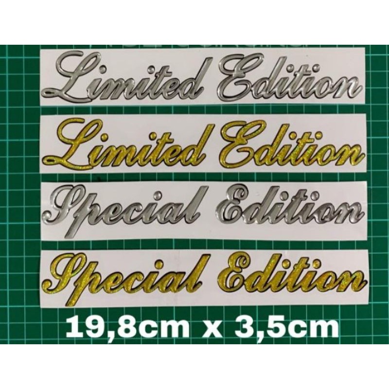 

Sticker timbul cuting special Limited edition harga 1pcs