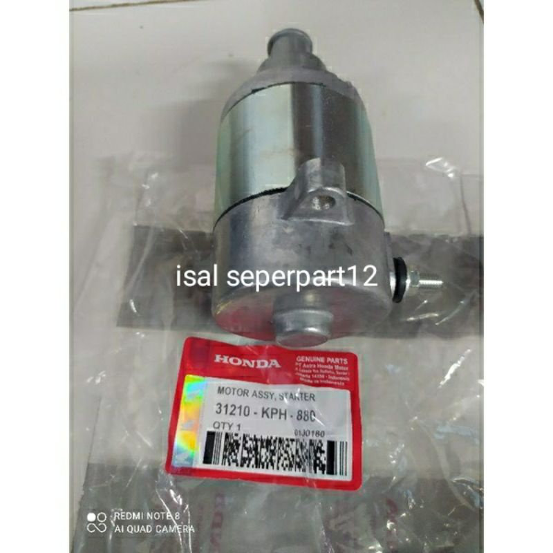 DINAMO STATER ASSY HONDA KARISMA/SUPRA X 125 LAMA/KODE KPH