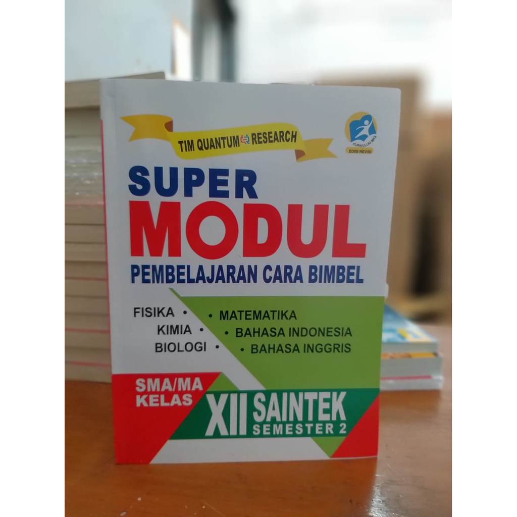 Jual Buku Super Modul SMA/MA Kelas X-XI-XII Kelompok IPA SAINTEK ...