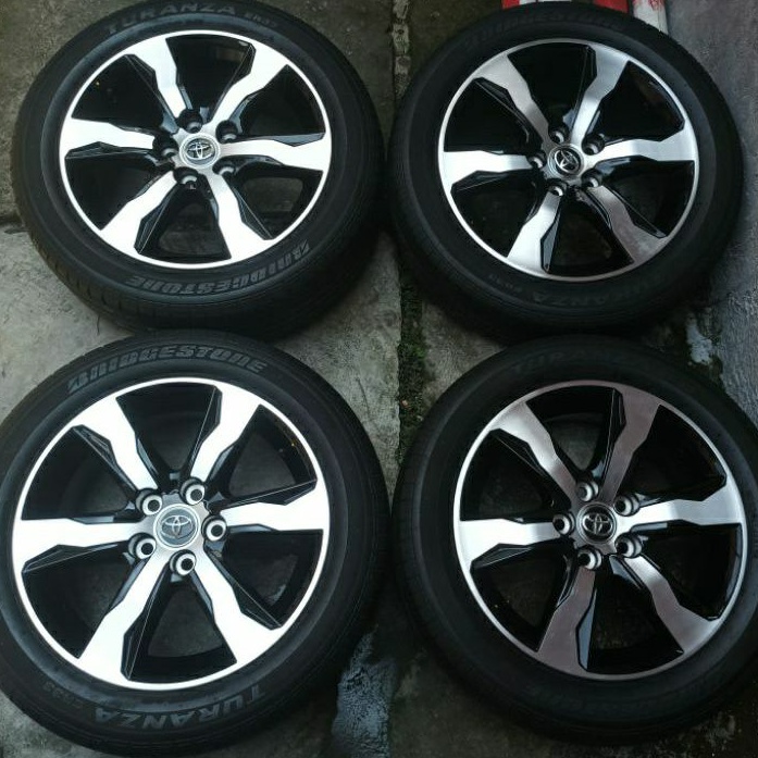 Jual Velg Venturer R17 Pcd 5x114 Original Ban 21555 Bridgestone Shopee Indonesia 1999