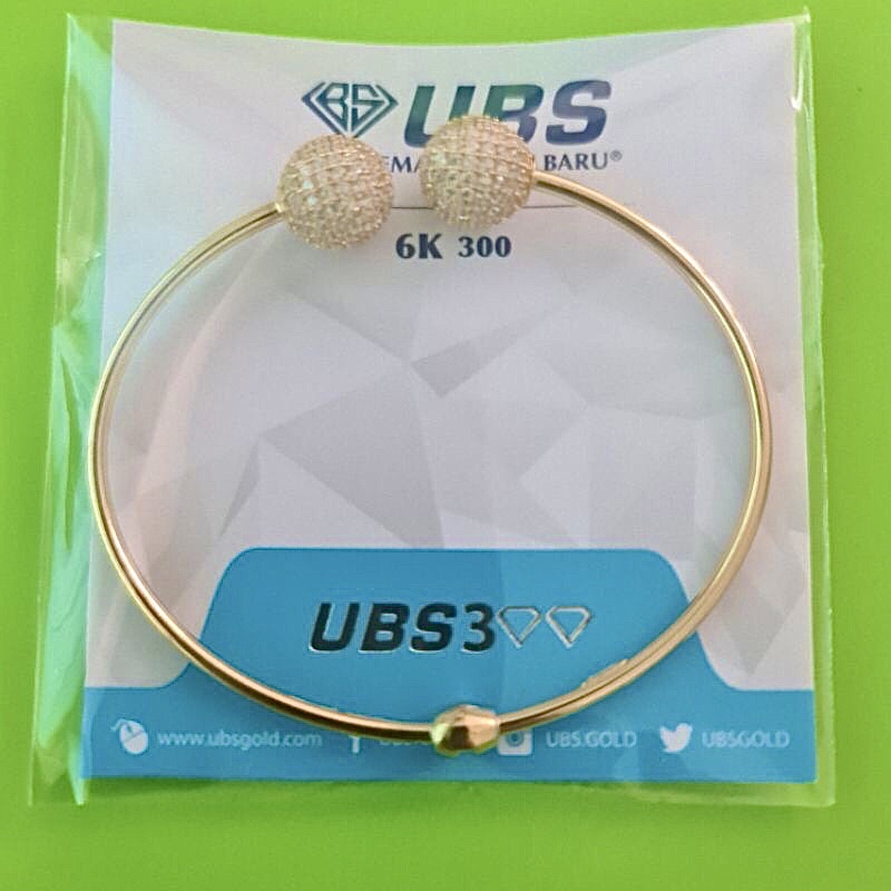Gelang Bangle Tinju Bola Mata UBS 6k