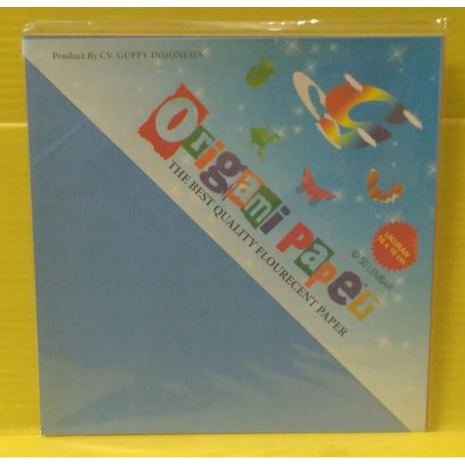 

Termurah Guppy Kertas Origami 16 X 16 (Pak Isi 50 Lembar) Offic