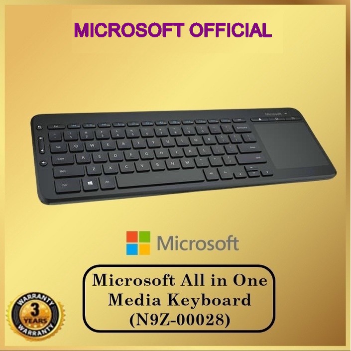 Microsoft All in One Media Keyboard ( N9Z-00028 ) ORIGINAL