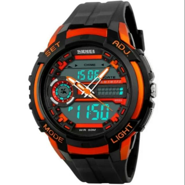 jam tangan pria skmie original