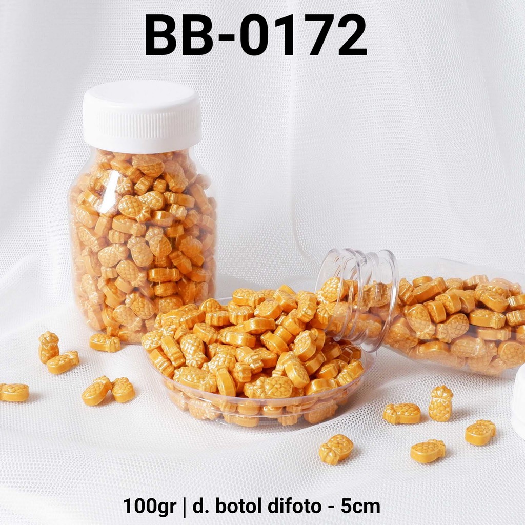 

BB-0172 Sprinkles sprinkle sprinkel 100gr 100 gram nanas emas yamama baking grosir murah sprinkles cake dekorasi mutiara trimit decoration story sprinklestory sprinklesstory sprinkle story yamama baking