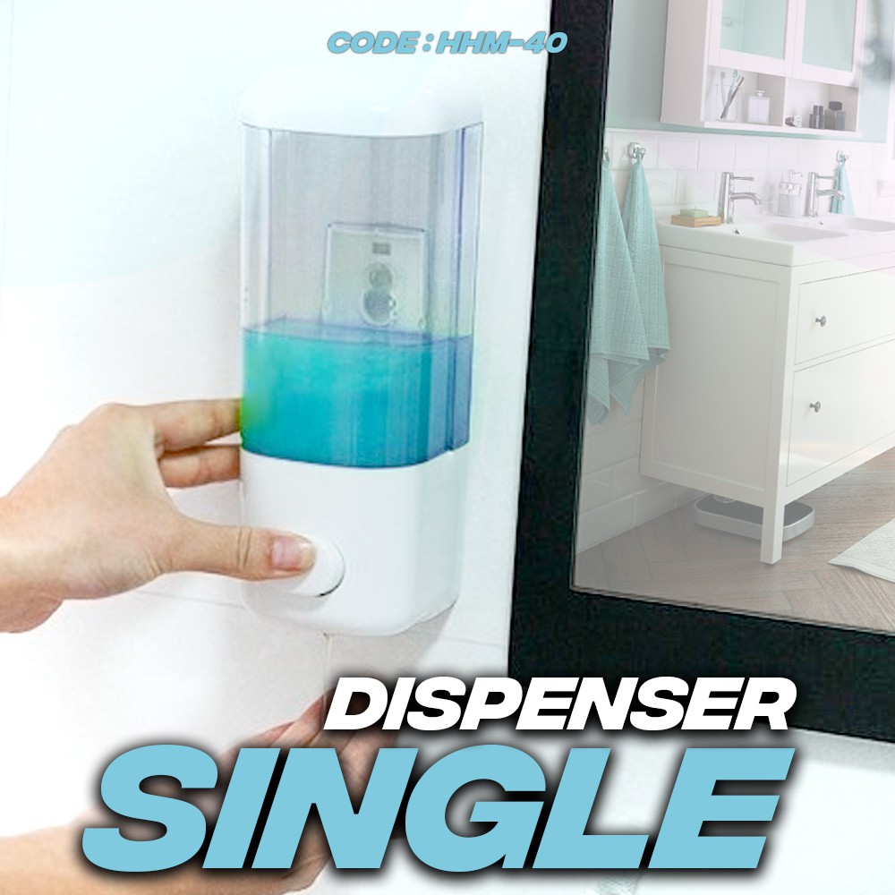 HHM 40 DISPENSER SINGLE Sabun Cair 1 Tabung Manual HHM 40 DISPENSER SINGLE Sabun Cair 1 Tabung Manual